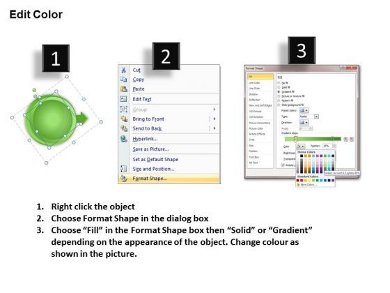 Sequential Process Flow Steps Basic Chart PowerPoint Templates