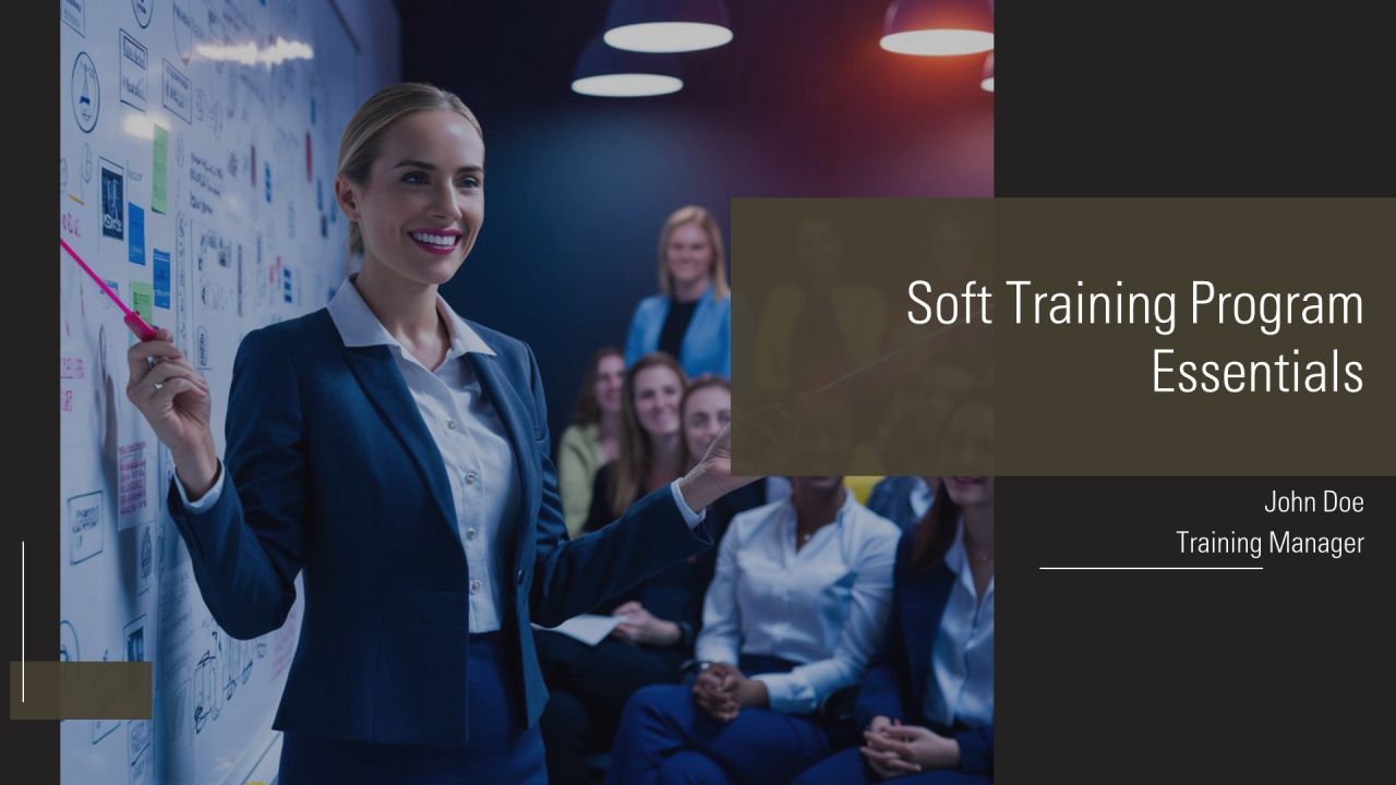 Soft Training Program Essentials PPT Slides AT