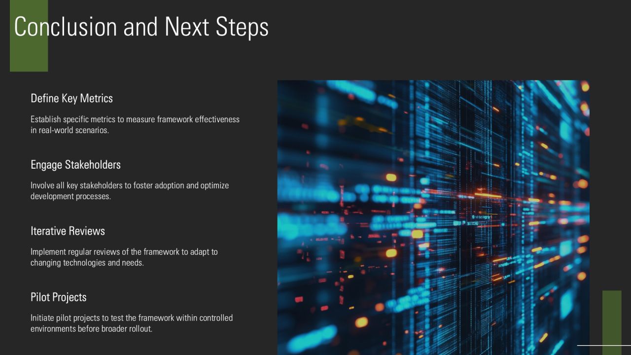Software Development Framework Overview PPT Structure AT Slide27
