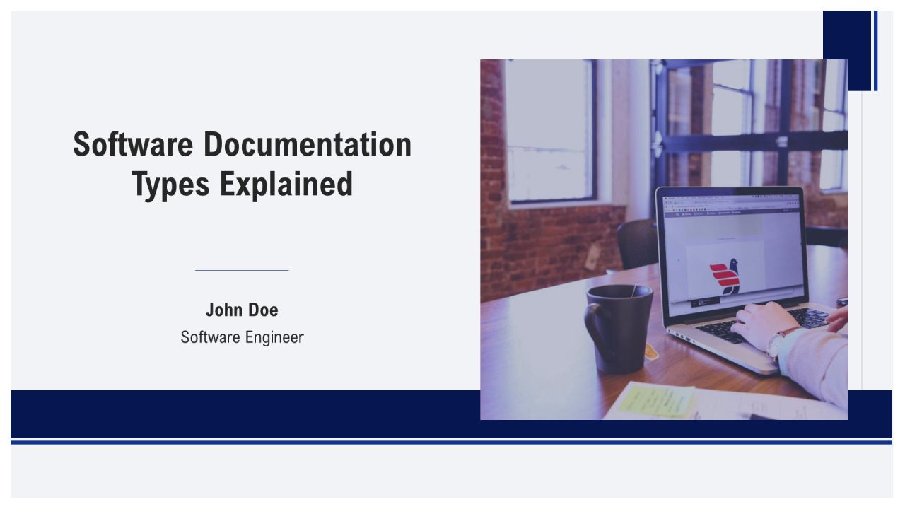 Software Documentation Types Explained PPT Sample AT