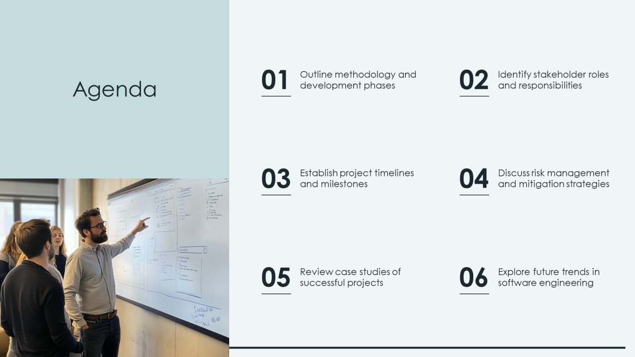 Software Engineering Waterfall Framework Overview PPT Slides AT Slide02