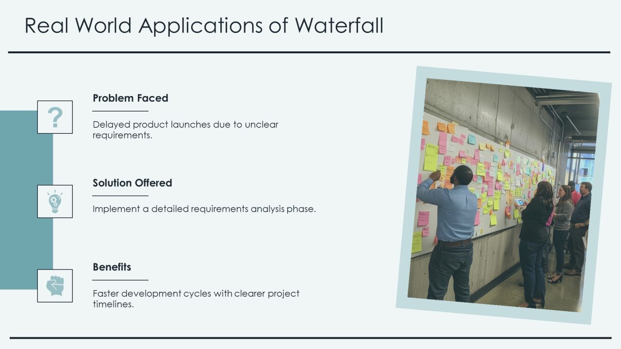 Software Engineering Waterfall Framework Overview PPT Slides AT Slide12