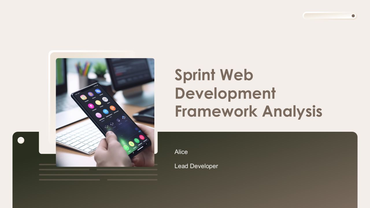 Sprint Web Development Framework Analysis PPT Demonstration AT