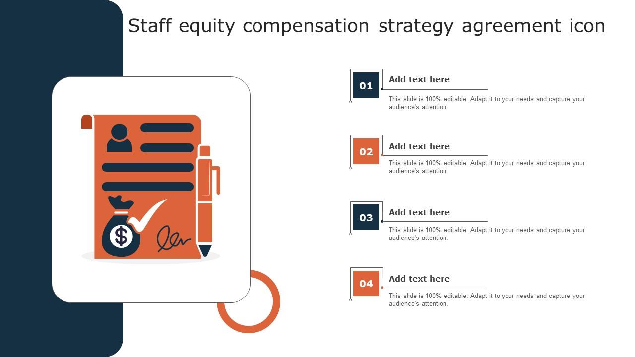 Staff Equity Compensation Strategy Agreement Icon Clipart Pdf