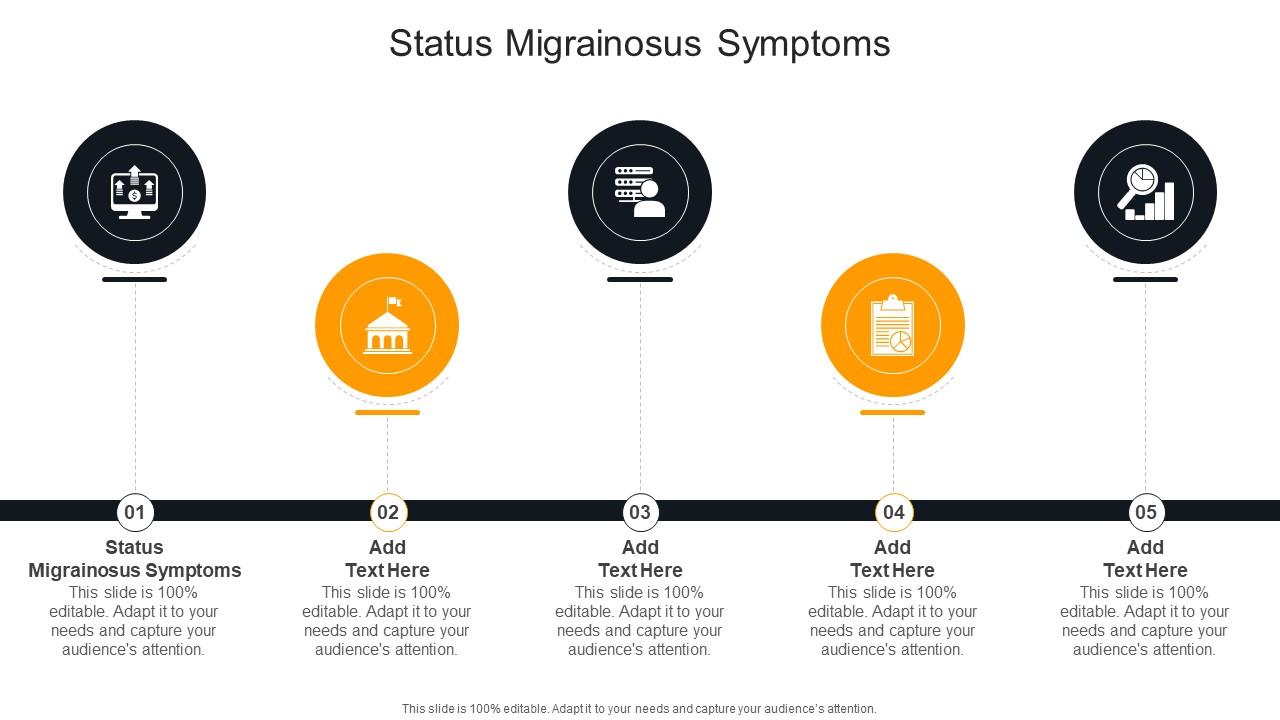 Status migrainosus symptoms in powerpoint and google slides cpb