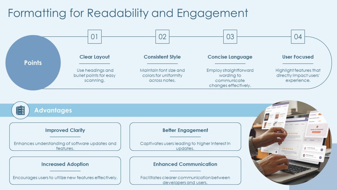 Step By Step Guide To Writing Software Release Notes PPT Sample AT Slide13