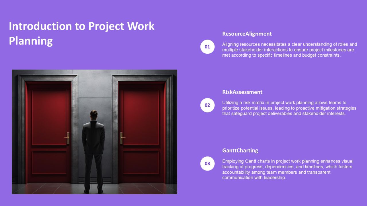 Step By Step Project Work Plan Creator PPT Example AT Slide03