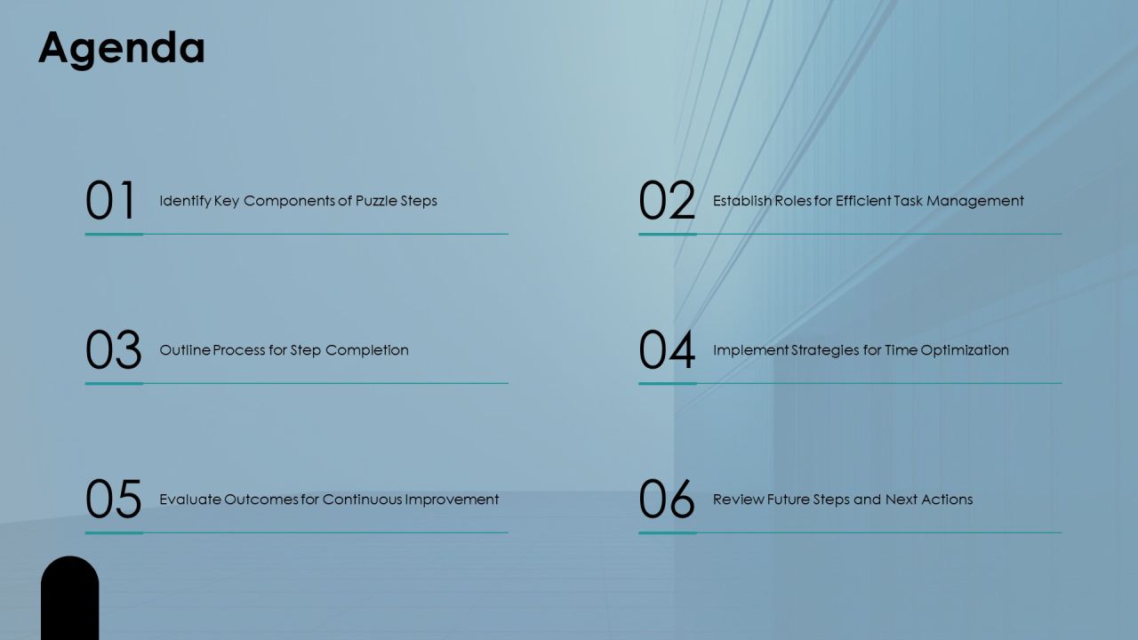 Step Puzzle For Efficient Completion PPT Example AT Slide02