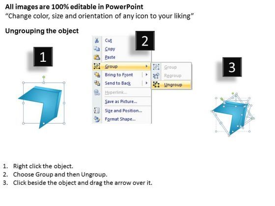 Steps For The Process In A Linear Flow 3 Stages Samples Of Business Plans PowerPoint Slides Slide02