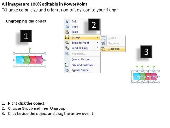 Strategy Ppt Arrow Military Decision Making Process Representation Resources 4 Stages 1 Design Slide02