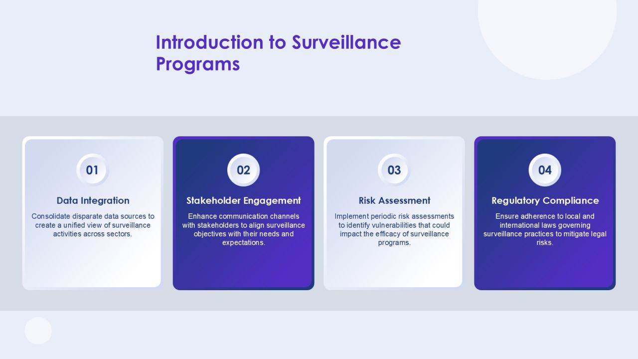 Surveillance Program Summary PPT Structure AT Slide03