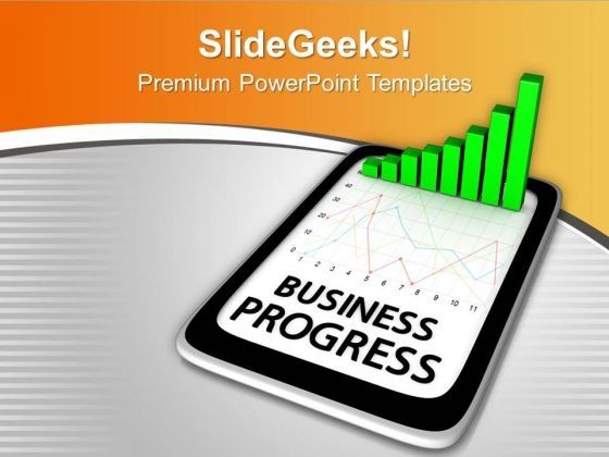 Tablet Shows Business Development PowerPoint Templates Ppt Backgrounds ...