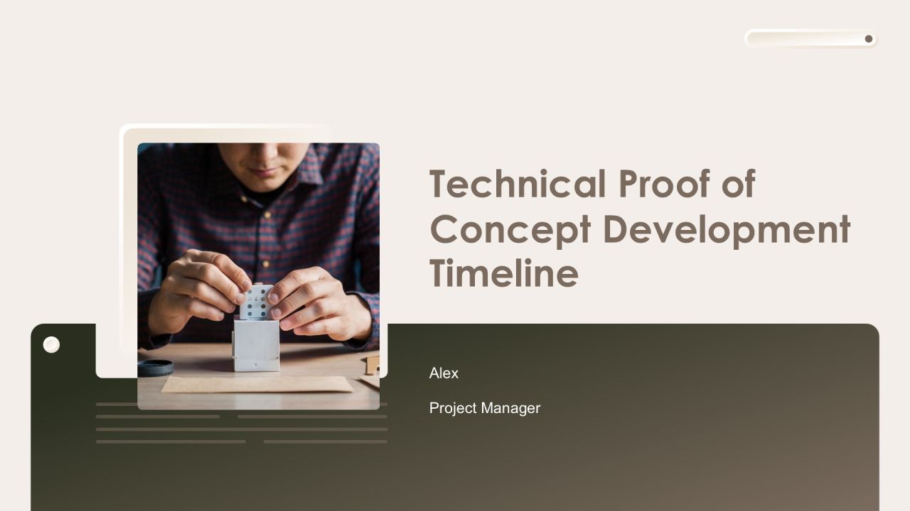 Technical Proof Of Concept Development Timeline PPT Guidelines AT