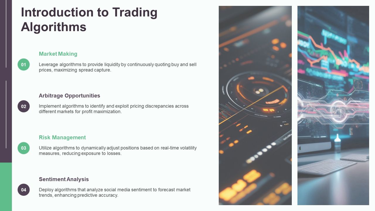 Trading Algorithm Development Insights PPT Guidelines AT Slide03