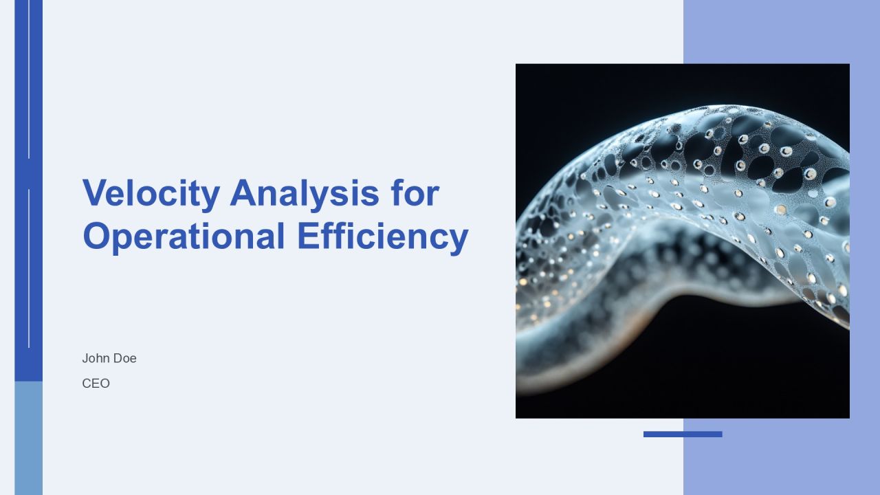 Velocity Analysis For Operational Efficiency PPT Example AT
