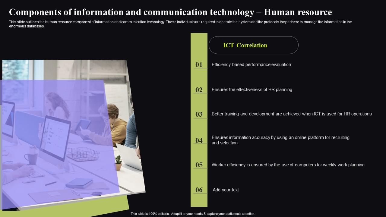 Video Conferencing In Corporate Components Of Information Icons Pdf