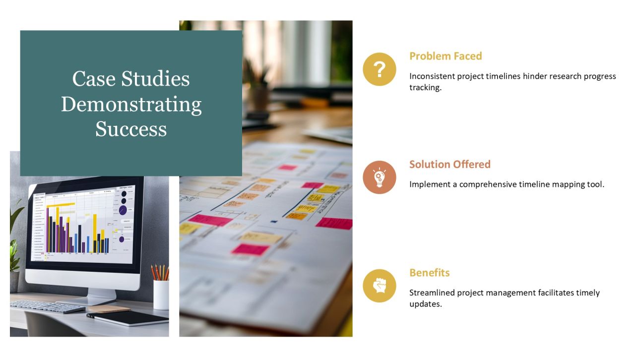 Visualizing Research Progress Through Timeline Mapping PPT Slides AT Slide22