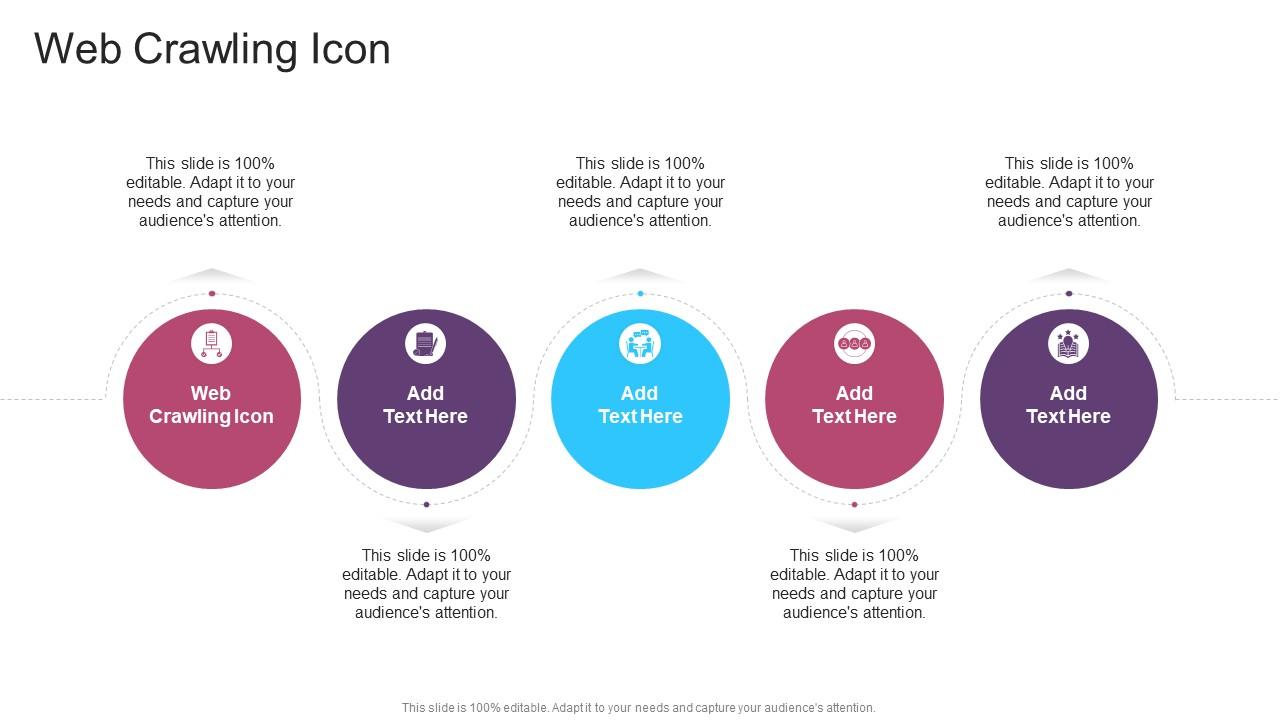 Web Crawling Icon In Powerpoint And Google Slides Cpb