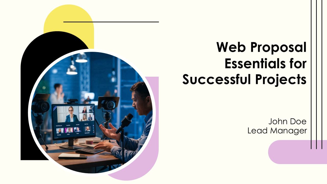 Web Proposal Essentials For Successful Projects PPT Example AT