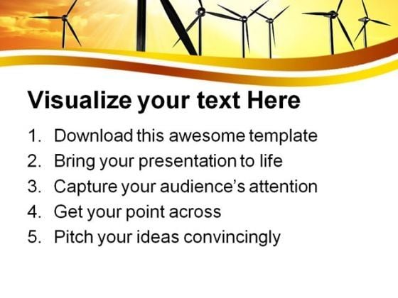 Wind Turbines01 Sunset Powerpoint Templates And Powerpoint Backgrounds 0211 Wind Turbines01 Sunset Powerpoint Templates And Powerpoint Backgrounds 0211