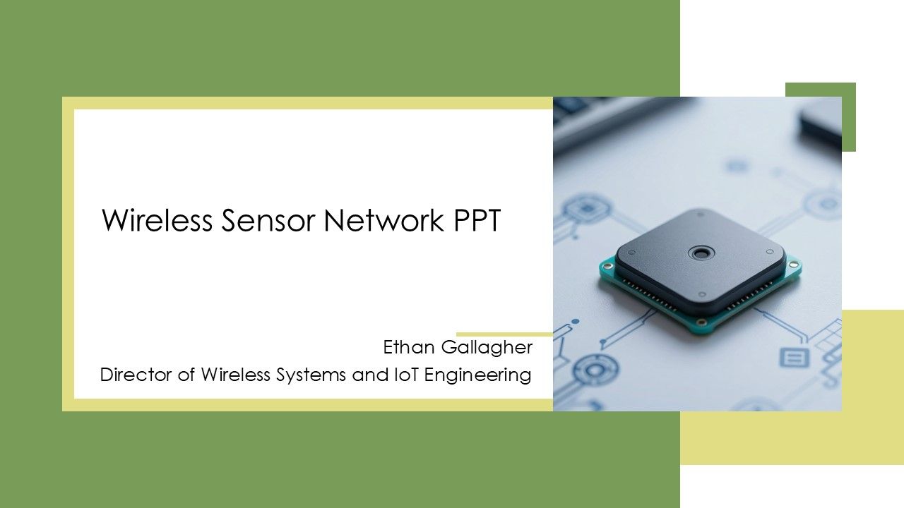 Wireless Sensor Network PPT Guidelines VM