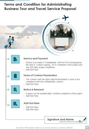 Administrating Business Tour And Travel Service Proposal Example Document Report Doc Pdf Slide28
