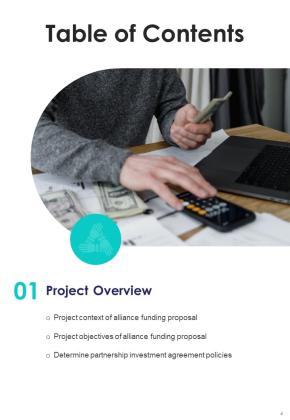 Alliance Funding Proposal Example Document Report Doc Pdf Ppt Slide04