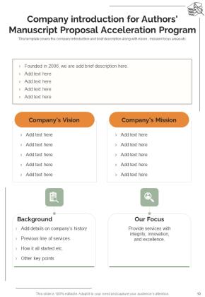 Authors Manuscript Proposal Acceleration Program Example Document Report Doc Pdf Ppt Slide10