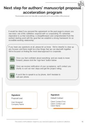 Authors Manuscript Proposal Acceleration Program Example Document Report Doc Pdf Ppt Slide16