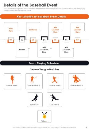Baseball Event Fundraising Proposal Example Document Report Doc Pdf Ppt Slide04