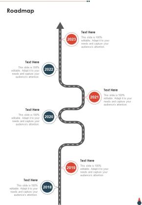 Brand Launch Event Proposal Roadmap One Pager Sample Example Document Slide01