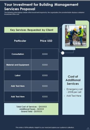 Building Management Services Proposal Example Document Report Doc Pdf Ppt Slide07