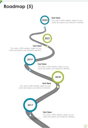 Business Proposal For Successful Workshop Delivery Roadmap One Pager Sample Example Document Slide03