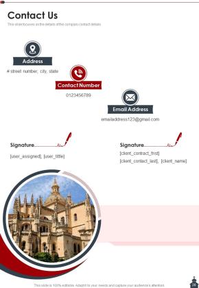 Cathedral Congregation Proposal Example Document Report Doc Pdf Ppt Slide28