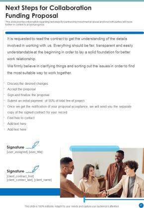 Collaboration Funding Proposal Example Document Report Doc Pdf Ppt Slide27
