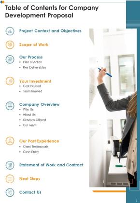 Company Development Proposal Example Document Report Doc Pdf Ppt Slide03
