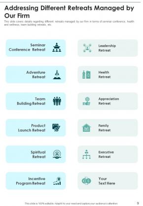 Company Retreat Proposal Template Example Document Report Doc Pdf Ppt