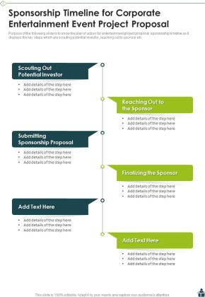 Corporate Entertainment Event Project Proposal Example Document Report Doc Pdf Ppt Slide08