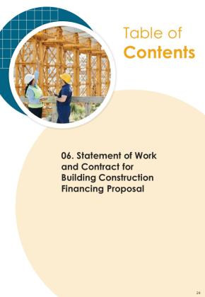 Developing Construction Funding Proposal Example Document Report Doc Pdf Ppt Slide24