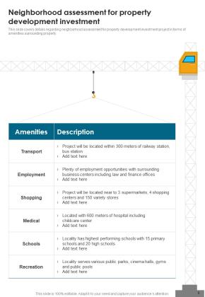 Developing Construction Funding Proposal Example Document Report Doc Pdf Ppt Slide09