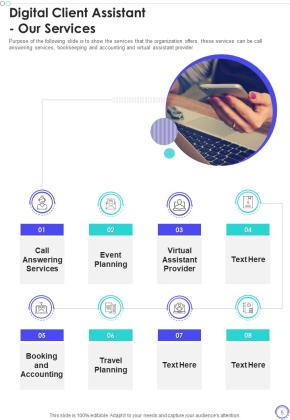 Digital Client Assistant Proposal Example Document Report Doc Pdf Ppt Slide05
