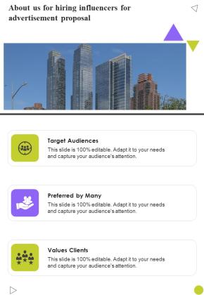 Hiring Influencers For Advertisement Proposal Example Document Report Doc Pdf Ppt Slide29