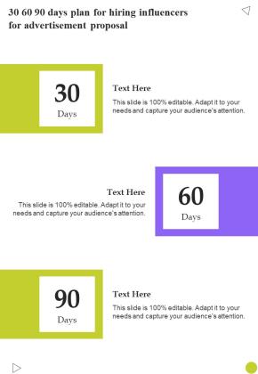 Hiring Influencers For Advertisement Proposal Example Document Report Doc Pdf Ppt Slide31