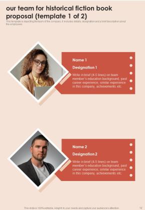 Historical Fiction Book Proposal Example Document Report Doc Pdf Ppt Slide12