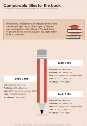 Historical Fiction Book Proposal Example Document Report Doc Pdf Ppt Slide06