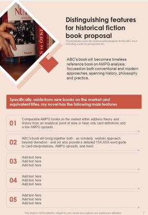 Historical Fiction Book Proposal Example Document Report Doc Pdf Ppt Slide07