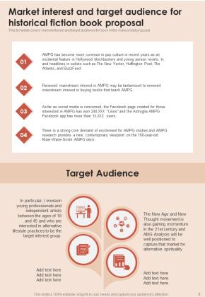 Historical Fiction Book Proposal Example Document Report Doc Pdf Ppt Slide08