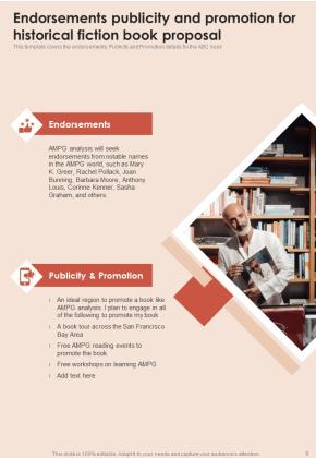 Historical Fiction Book Proposal Example Document Report Doc Pdf Ppt Slide09
