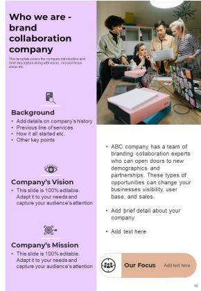 How To Present Brand Partnership Proposal Example Document Report Doc Pdf Ppt Slide10
