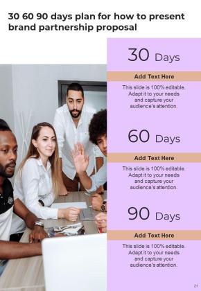 How To Present Brand Partnership Proposal Example Document Report Doc Pdf Ppt Slide21